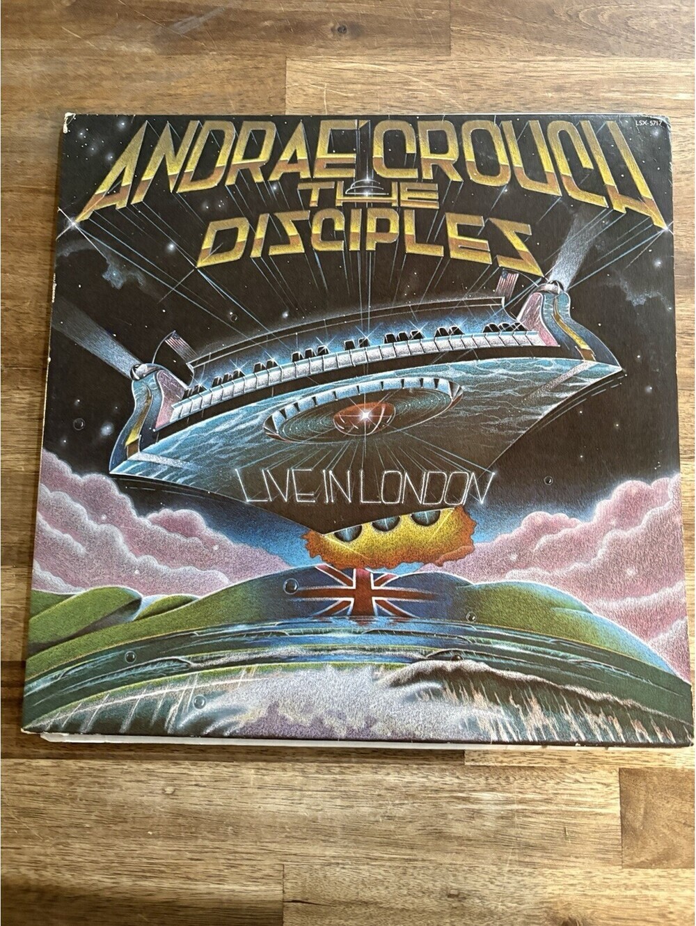Andrae Crouch Disciples Live In London 1978 2x LP Light Records LSX 5717 Vinyl